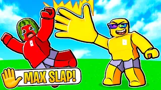 SLAPPING 32,356,234 Times In Slapping Simulator...