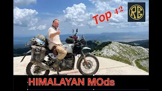 Royal Enfield Himalayan top 42 mods