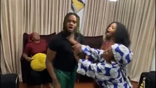 OMG !! SEE HOW LORD OF LEMON & JOY SEKANI ARE CAUSING CEOUS IN THE HOUSE #lordoflemon #maryrahee