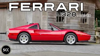 FERRARI 328 GTS 1988 - Test Drive in top gear - V8 Engine sound | SCC TV