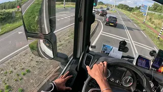 POV Truck driving| Belgium🇧🇪 to Netherlands 🇳🇱  part 2 #truckvideos#truck#pov#drive#172