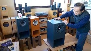 The process by wooden speakers for jazz are made. An amazing speaker manufacturing factory in Japan.