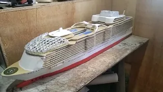 Wonder of the Seas Scratch Build in Progress.