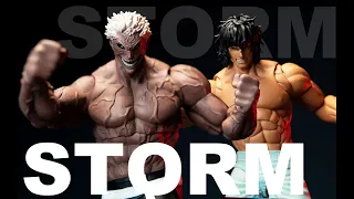 Kengan Ashura Tokita Ohma Kure Raian Unboxing & Review STORM COLLECTIBLES 拳愿阿修罗王马吴雷庵 开箱评测测评成品可动玩具模玩