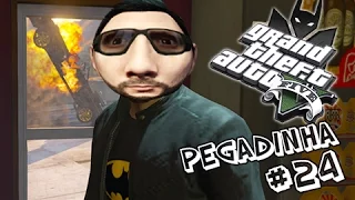 GTA V Online: Pegadinhas #24 - EXPLODINDO PILOTO DE FUGA NOS ASSALTOS [Prank]