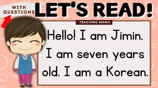 LET'S READ! | READING COMPREHENSION | PRACTICE READING ENGLISH | TEACHING MAMA