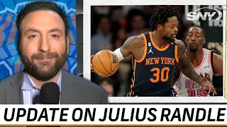 Will Julius Randle be ready for Knicks' first playoff game against the Cavaliers? | Ian Begley | SNY