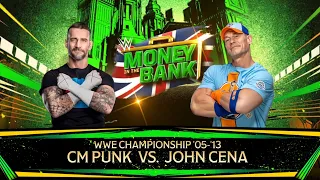 WWE 2K24 Cm Punk Vs John Cena - WWE Championship