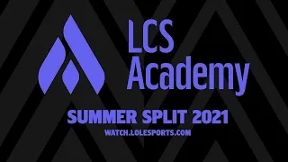 C9A vs EGA | Quarterfinals Day 2 Game 2 | 2021 LCS Academy Summer | Cloud9 vs. Evil Geniuses