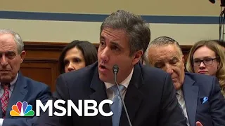 Michael Cohen Alleges President Donald Trump Committed Numerous Crimes | All In | MSNBC