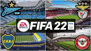 FIFA 22 NEWS & LEAKS | ALL NEW CONFIRMED STADIUMS ✅😱!