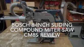 Bosch 8-Inch Sliding Compound Miter Saw CM8S