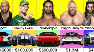 WWE Superstars and their most expensive cars