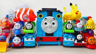 Kereta Thomas & Friends, Thomas Lampu, Thomas Buldozer, Bus Tayo, Ikan Lampu dan Pokemon