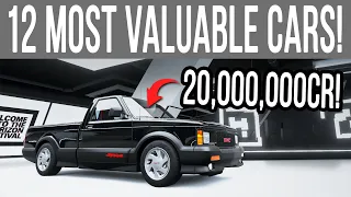 Forza Horizon 4 - 12 MOST VALUABLE Cars You Can SELL for Millions of Credits!