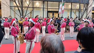 Waseda Setsuryo High School Wind Band Umeda Snowman Festa 2019 4K