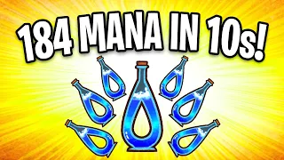 Mana Gain Record: 184 Mana in 10 Seconds! | Backpack Battles
