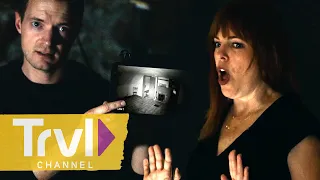 Adam & Amy Touched By Something Unseen in Conjuring House | Kindred Spirits | Travel Channel