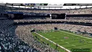 NFL 2013 Week 7 - New England Patriots vs New York Jets - 4th Qrt - Madden NFL 25 - HD