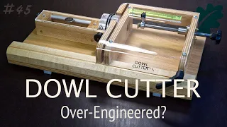 Overengineered? Der Fabricium Dowel Cutter - so baust Du eine perfekte Dübel Säge-Vorrichtung.