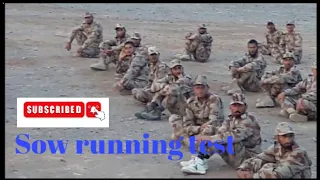 #fc Balochistan Sow commando running test #frontier passing out parade #pakistan #army #commando SSG