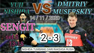 Ini yg Terjadi ketika Skill YUJII NISHIDA Jepang diuji MUSERSKIY Russia