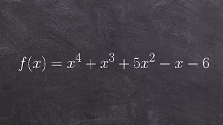 Finding All of the Zeros of a Polynomial Including Complex