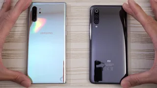 Samsung Galaxy Note 10 Plus vs Xiaomi Mi 9 SPEED TEST!