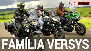 FAMÍLIA KAWASAKI VERSYS | DIFERENÇAS ENTRE OS MODELOS