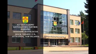 Alytaus rajono savivaldybės Tarybos posėdis, 2024-02-13