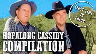 Hopalong Cassidy Compilation | COLORIZED | Western | Cowboy Series