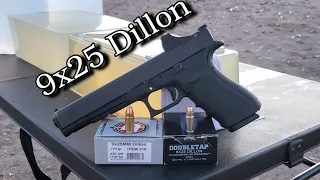 9x25mm Dillon Ammo Test in Ballistics Gel