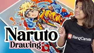 Naruto drawing easy step by step | How to draw Naruto character #naruto