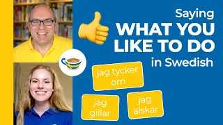 Talking about your pastimes in Swedish