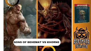 Sons of Behemat Vs Blades of Khorne (2000pts): Age of Sigmar Battle Report