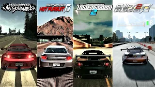 Mazda RX8 TOP SPEED Battle in ALL Need for speed