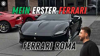 Mein erster Ferrari 🇮🇹🐎 | Ferrari Roma V8 mit 620 PS | Abholung in Köln