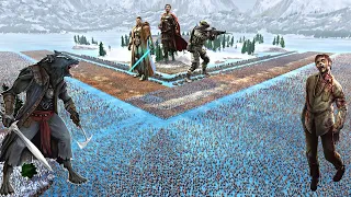Winterfell The New Target of Hungry Wolves - Epic Battle Simulator 2 - UEBS 2