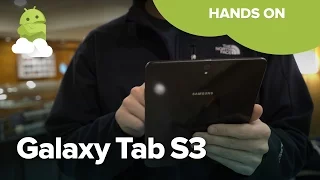 Samsung Galaxy Tab S3 hands-on preview