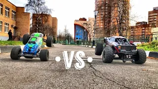 TRAXXAS X-MAXX vs TRAXXAS E-REVO. Кто кого?