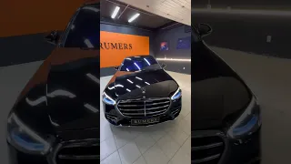 Mercedes S class W223 - подсветка салона: верхний контур!