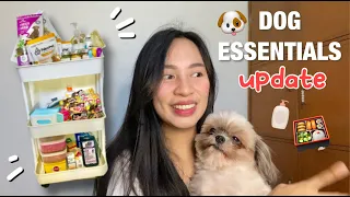 ESSENTIALS UPDATE | MY SHIH TZU'S TROLLEY SUPPLIES IN A MONTH | Princess Pagaduan