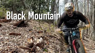 Only one speed on this trail, FAST! | Black Mountain DH Upper to Lower | Pisgah National Forest, NC