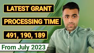 Latest News of Processing & Grant Time for 491 & 190 Australia Visa | Australian Immigration 2023