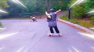 Ottawa Longboarding MONTAGE || Downhill Free Ride Slide Jam || Longboard power sliding - Majors Hill