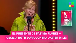 Fátima Florez + Cecilia Roth contra Javier Milei #ALaTarde | Programa completo (22/4/24)