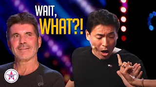 Japanese Wizard Levitates a Ring in Mid-Air and Gets GOLDEN BUZZER!