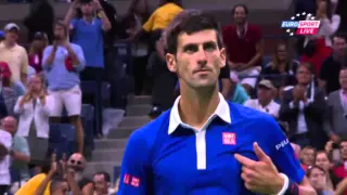 Djokovic vs.  Federer - US Open 2015 - Final (Match Point)