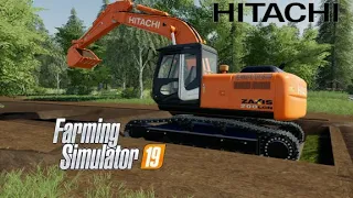 【Farming Simulator19】HITACHI ZX200