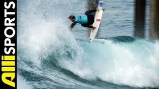 Stu Kennedy's Backside Air Surf Trick Tip, Step By Step Alli Sports